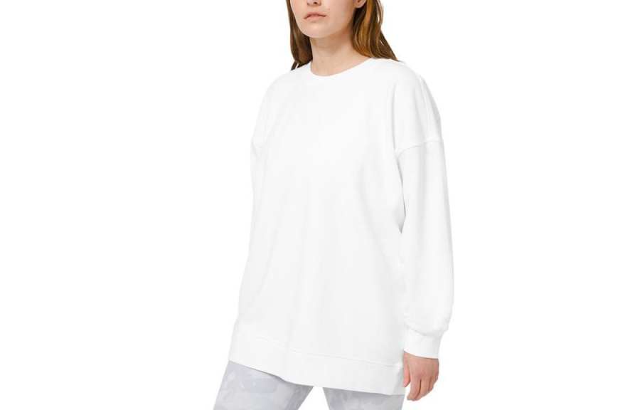 Lululemon Perfectly Oversized T Shirts Women's Crew Neck Moderate Straight Fit