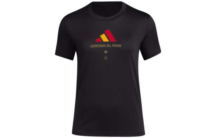 Adidas Adidas Spain Wwc 2023 Winners Tee Black/Soccr Seu Snx
