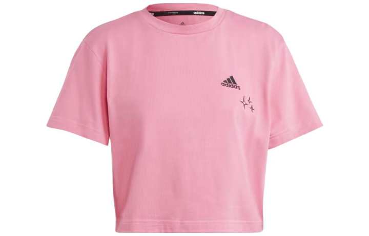 Adidas Adidas Free Shipping With AdiClub Scribble Embroidery Crop Tee
