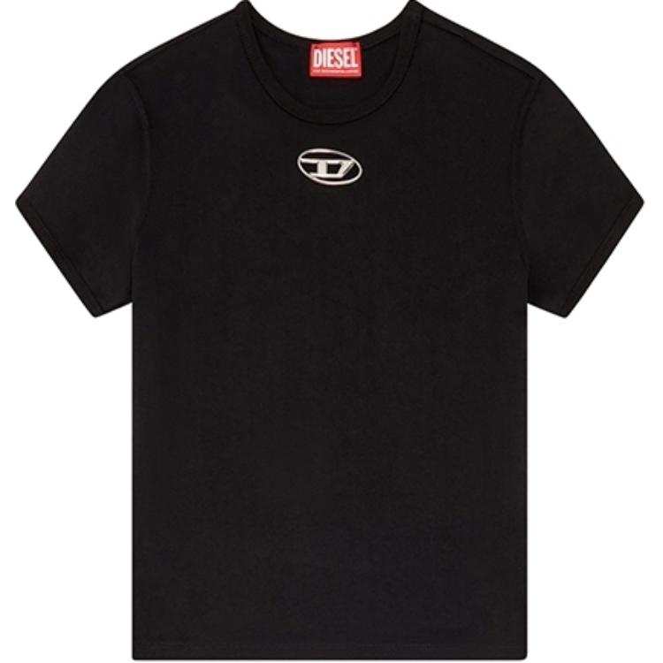 Diesel logo-plaque cotton T-shirt
