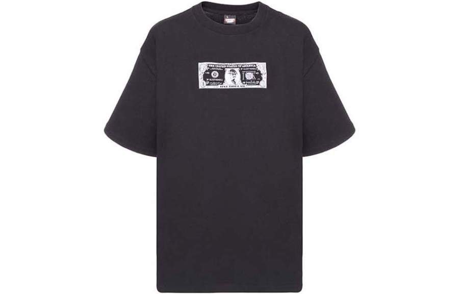 Yohji Yamamoto Yohji Yamamoto SS21 Drop Shoulder Sleeve T Shirt Women's Black
