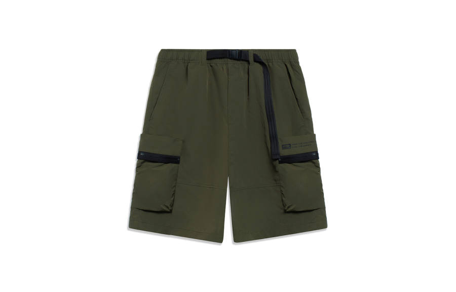 Li-Ning Li Ning Sports Fashion Collection Sports Shorts Men's Dark Olive Green