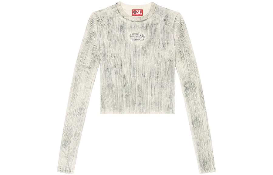 DIESEL T Shirt Women's Light Gray