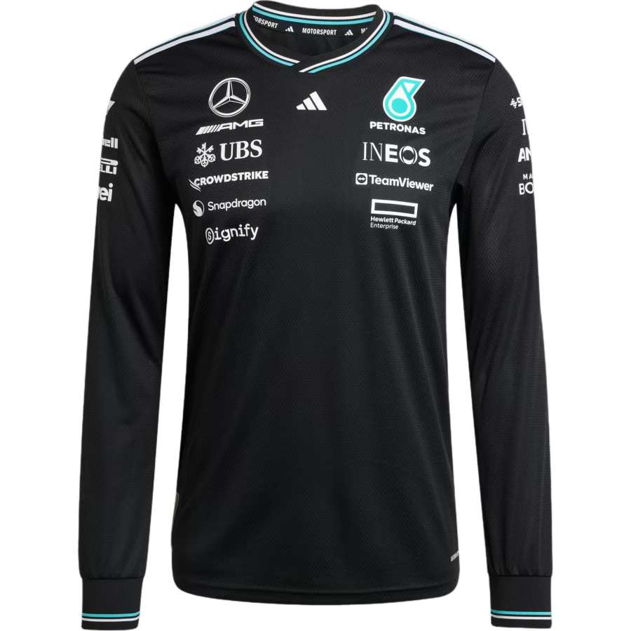 Adidas Adidas x MERCEDES AMG AEROREADY PETRONAS F1 Racing T Shirt Men's Black