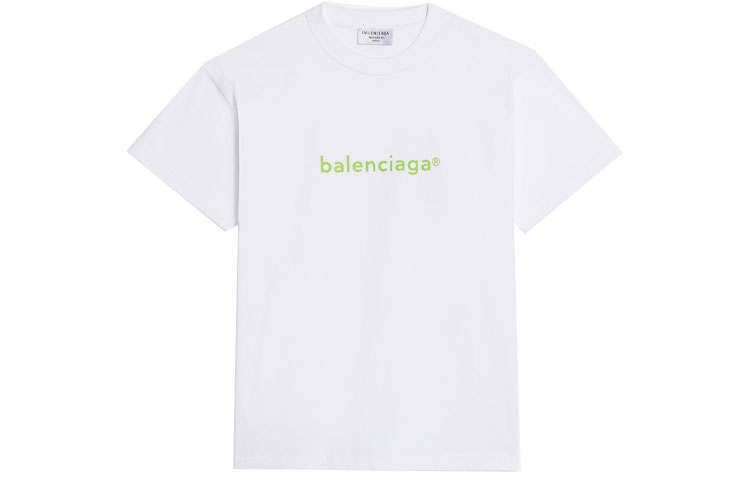 Balenciaga logo-print oversized T-shirt