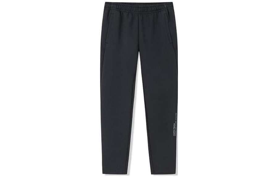 ANTA Variety Training Collection Sports Pants Men's Black Moderate