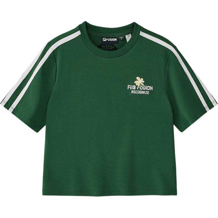 FILA FUSION T Shirt Women's Lime Green