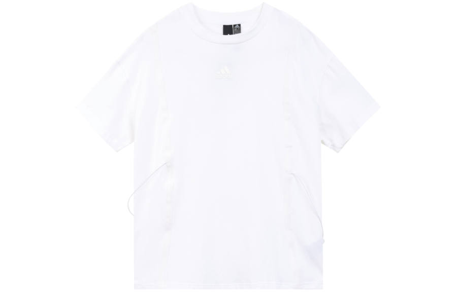Adidas Adidas T Shirts Women's White Crew Neck Moderate Straight Fit