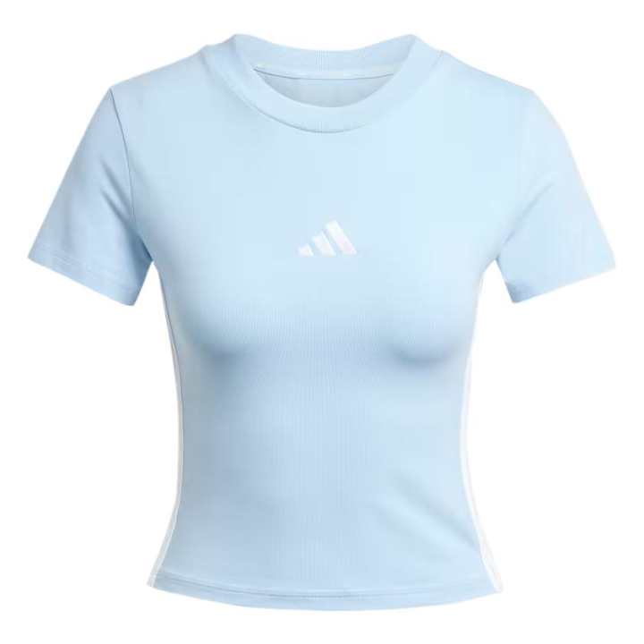 Adidas Adidas ESSENTIALS T Shirt Women's Radiant Blue/White