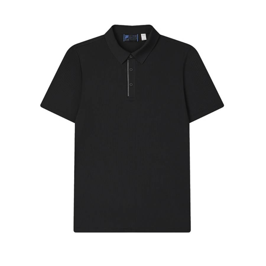 FILA Polo Shirt Men's Jet Black
