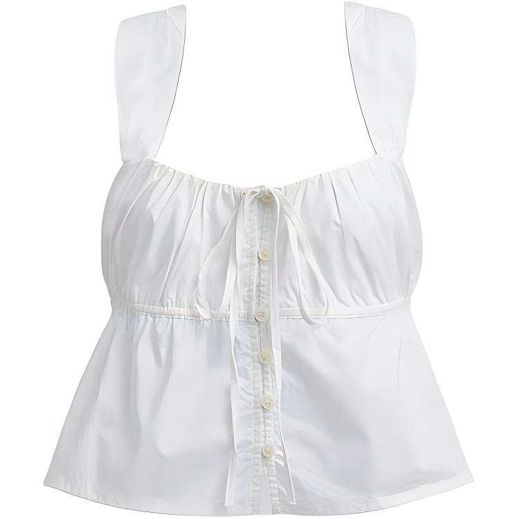 COACH SS24 Tank Top Women's White