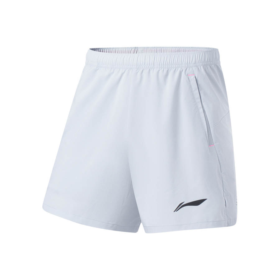 Li-Ning Li Ning Fitness Series Sports Shorts Men's Dawn Gray