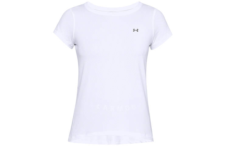 Under Armour Set in Sleeve T Shirt Women's White