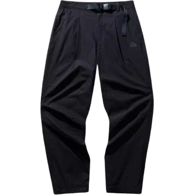 ANTA Anta Outdoor Collection Casual Pants Men's Basic Black