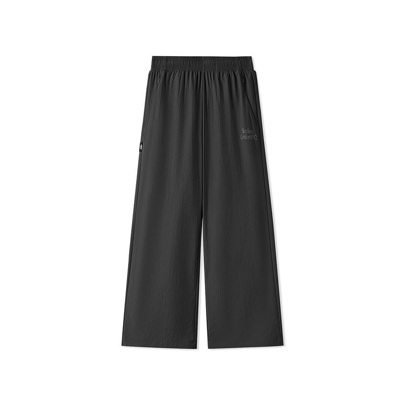 Skechers Knitted Fabric Pants Casual Pants Men's Carbon Black