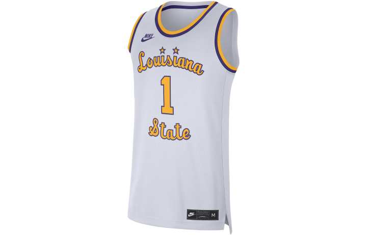Nike Nike Basketball Jerseys Men's White Moderate Straight Fit