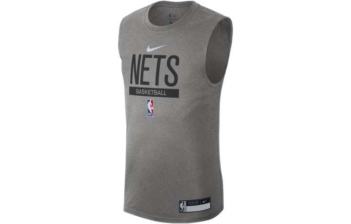Nike Nike Dri Fit Basketball Jerseys Men's Gray Moderate Straight Fit