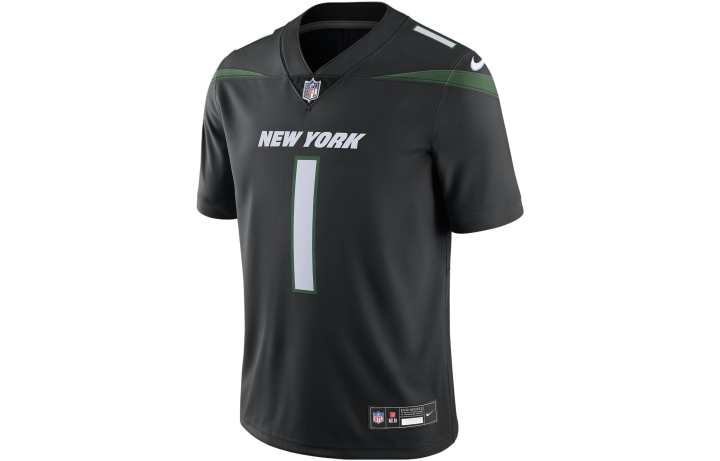 Nike Nike Soccer Jerseys Men's Black Moderate Straight Fit