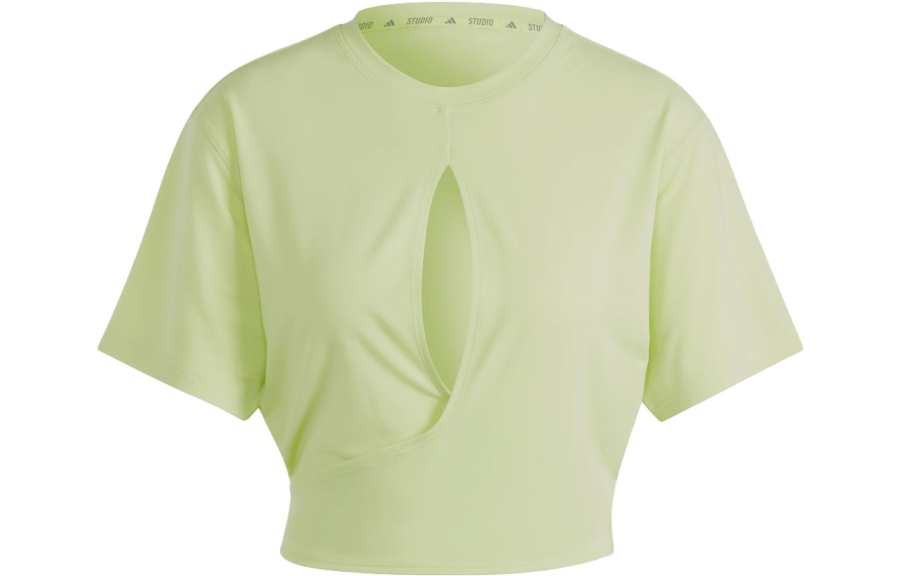 Adidas Adidas T Shirts Women's Green Crew Neck Moderate Other