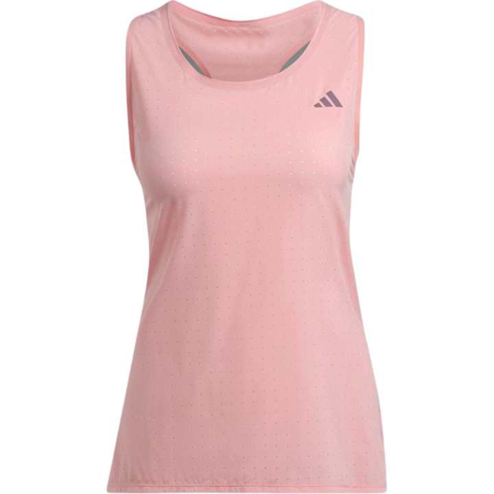 Adidas Adidas Adizero Running Tank Top Women's Light Pink