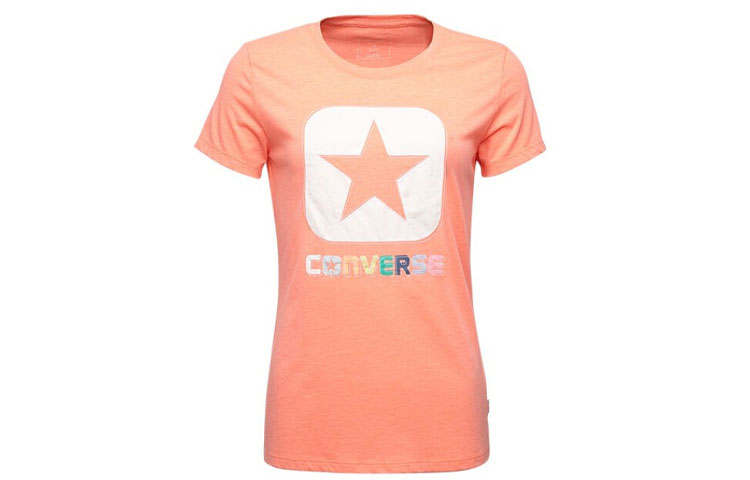 Converse Converse T Shirt Women's Bright Orange