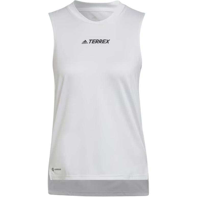 Adidas Adidas Tank Tops Women's White Crew Neck Moderate Other