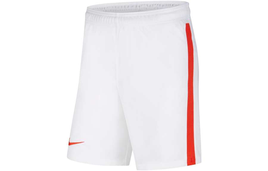 Nike Nike Soccer Bottoms Men's White/Havana Red Moderate Straight Fit Pants