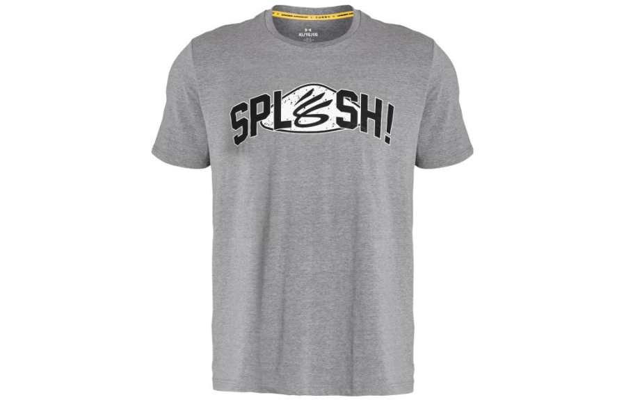 Under Armour Basketball Jerseys Men's Gray Crew Neck Moderate