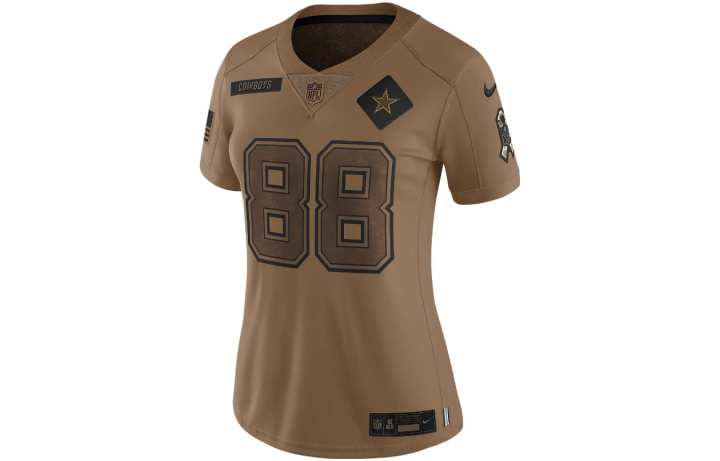 Nike Nike CeeDee Lamb Dallas Cowboys Salute To Service Women's Nike Dri FIT Nfl Limited Jersey