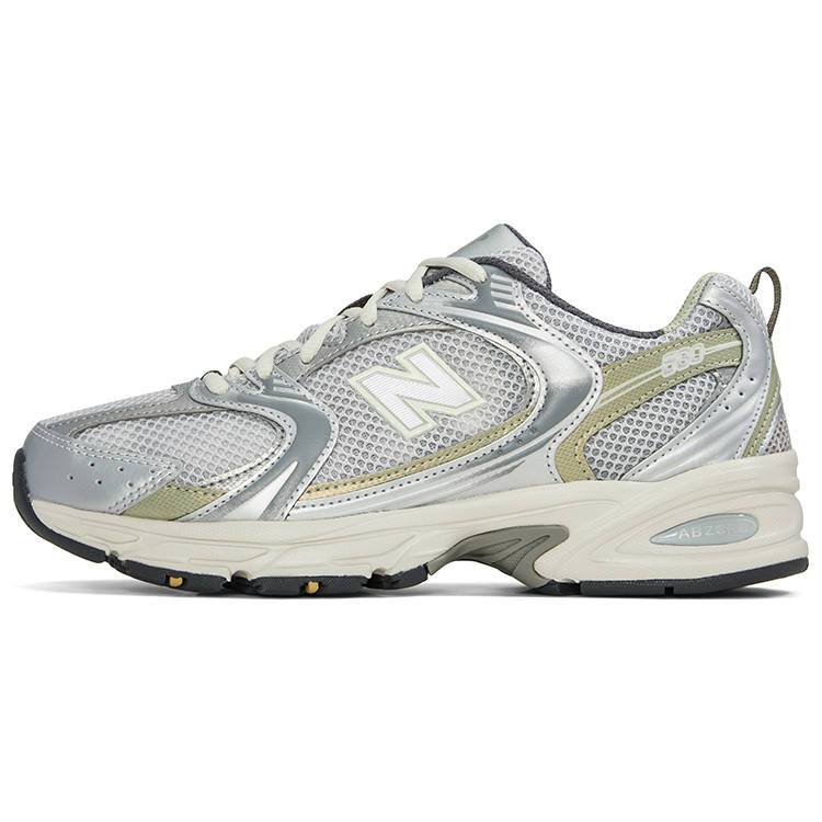 New Balance New Balance NB 530 Leather, Textile Cushioning Abrasion Resistant Lightweight Low top Casual City Commuting
