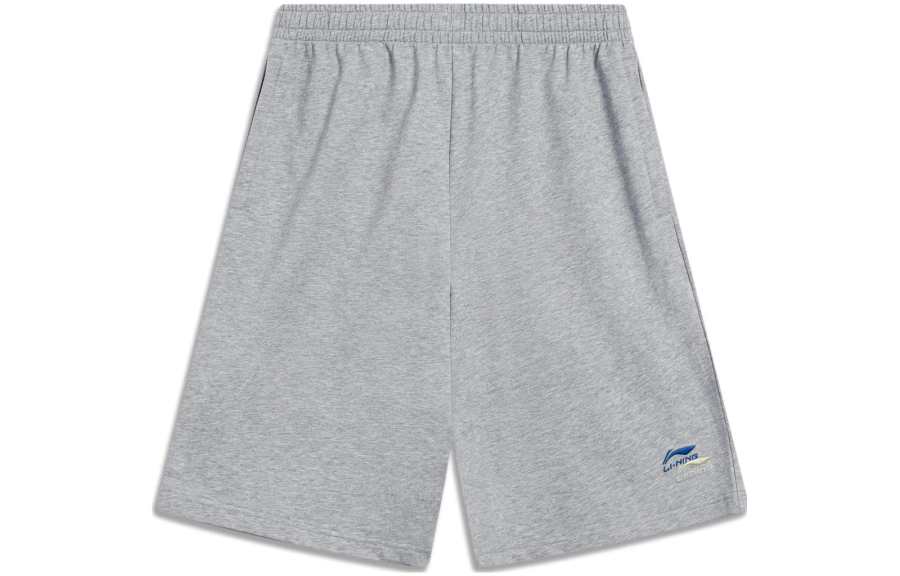 Li-Ning Li Ning Sports Life Collection Sports Shorts Men's Heather Gray