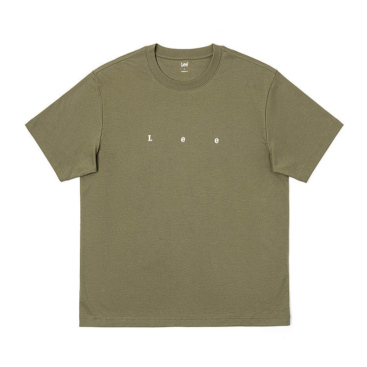 Lee Lee SS25 T Shirt Men's Olive Green