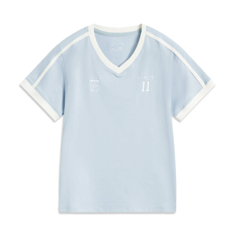 Li-Ning Li Ning T Shirt Women's Mist Blue