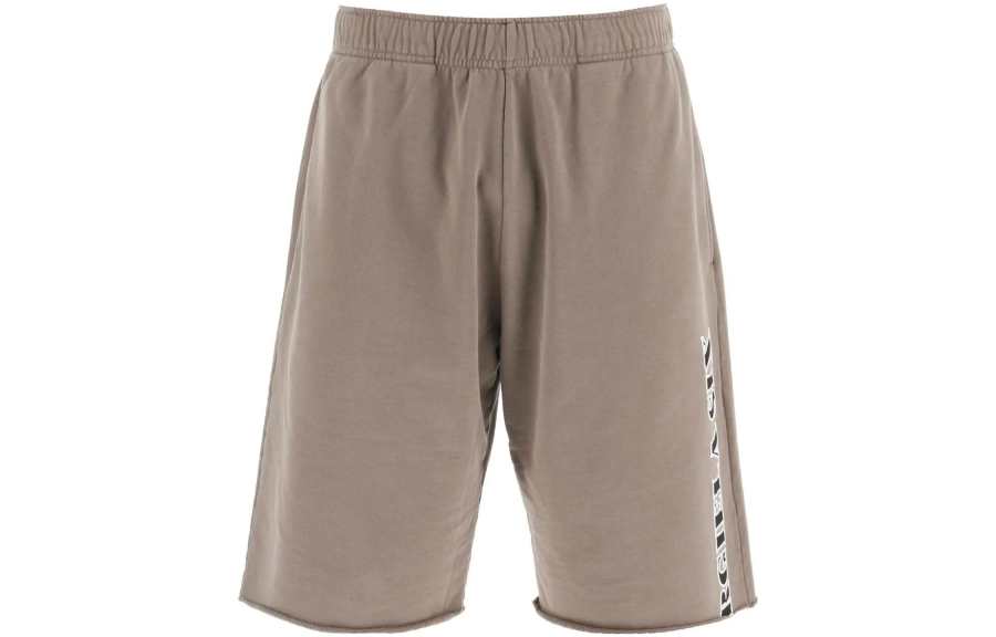 MM6 Maison Margiela Logo Printed Bermuda Shorts