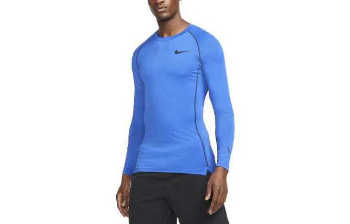 Nike Nike Pro Dri FIT Workout Clothing Men's Blue