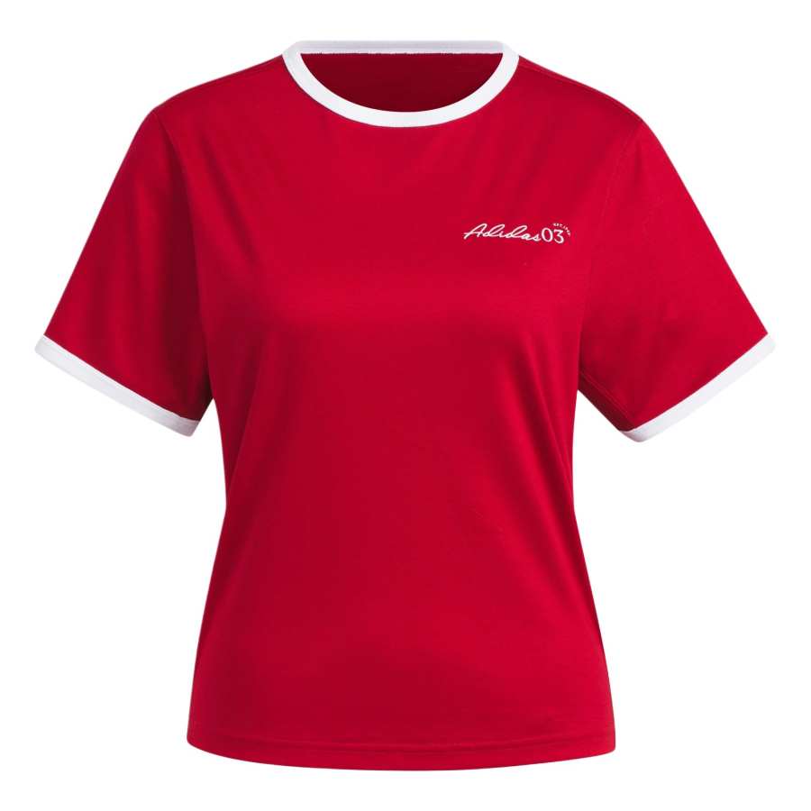 Adidas Adidas VERBIAGE T Shirt Women's Victory Red