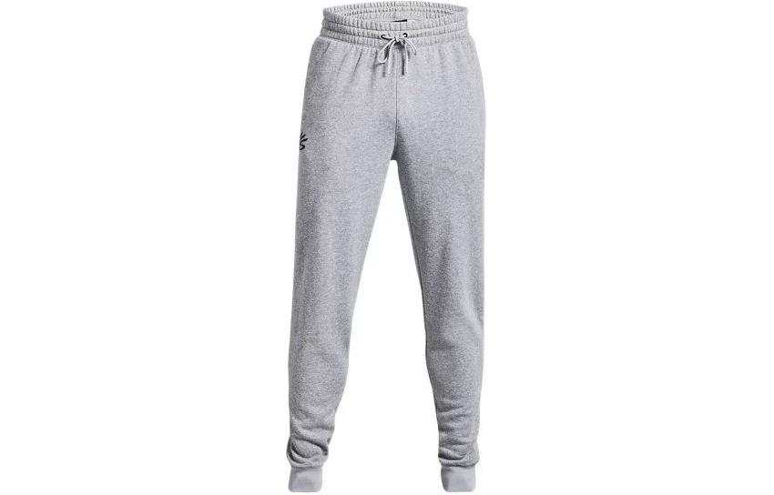 Under Armour Under Armour Solid Color Sweatpants Men's Gray