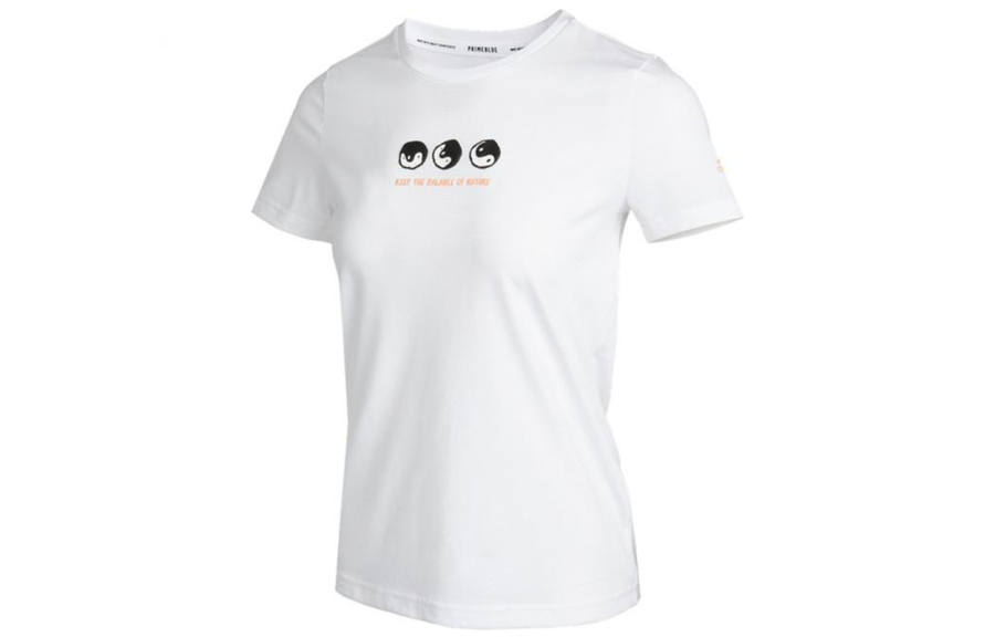 Adidas Adidas T Shirts Women's White Crew Neck Moderate Other