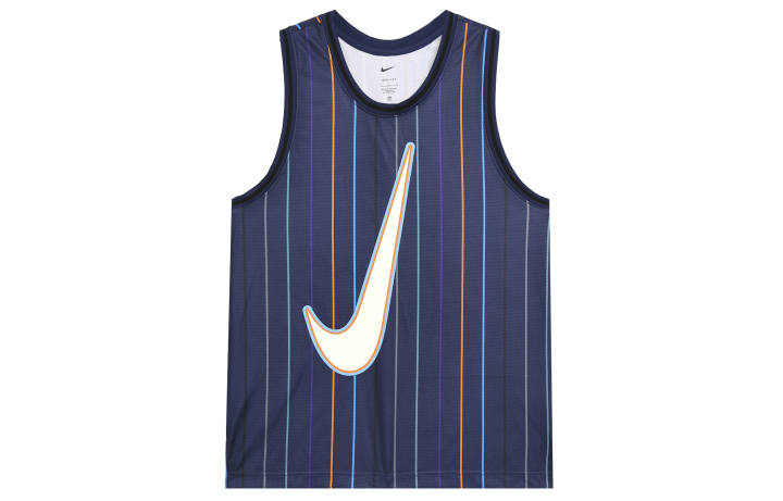 Nike Nike Basketball Jerseys Men's Blue Moderate Other