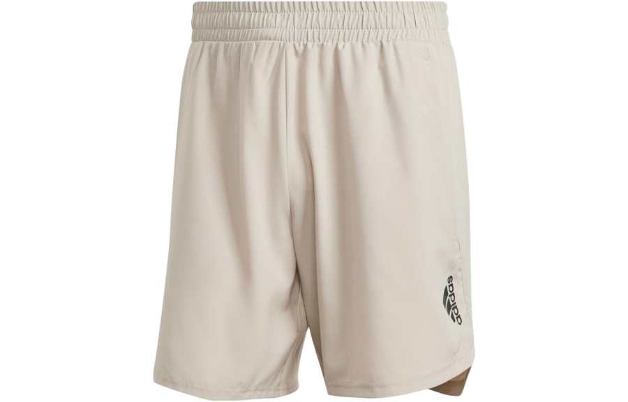 Adidas Adidas AEROREADY Sports Shorts Men's Beige Moderate
