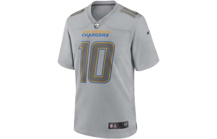 Nike Nike Soccer Jerseys Men's Gray Moderate Straight Fit