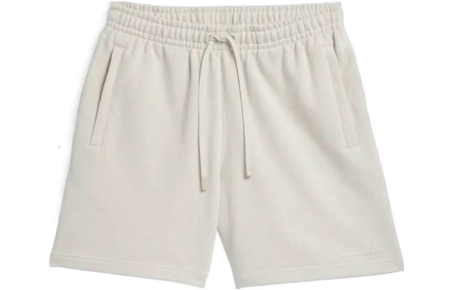 Adidas Originals Pharrell Williams Sports Shorts Unisex Beige Gray Moderate