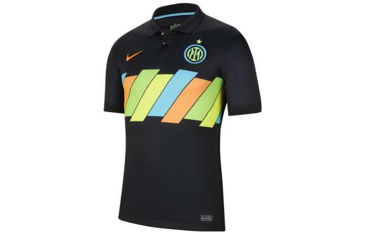 Nike Nike International Beige Blue Soccer Jerseys Men's Black Moderate