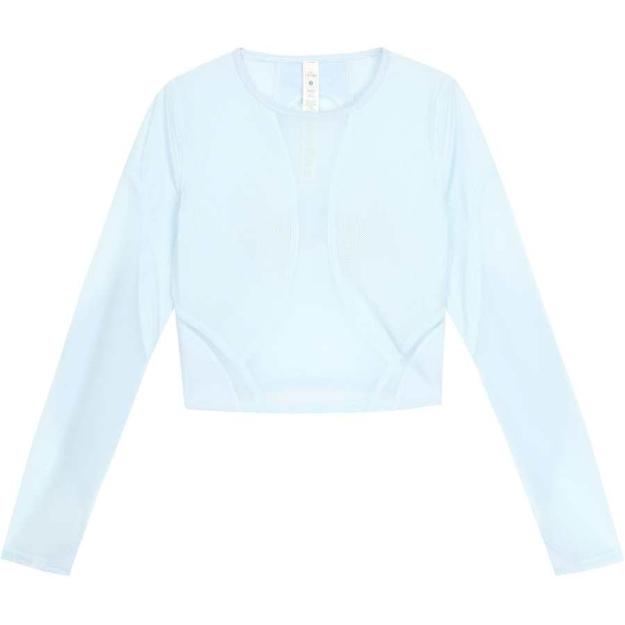 Lululemon Crop Tops Women's Crew Neck Moderate