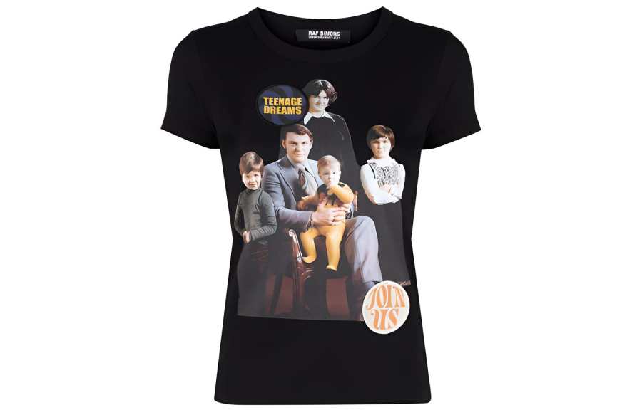 Raf Simons Family Portrait-print T-shirt