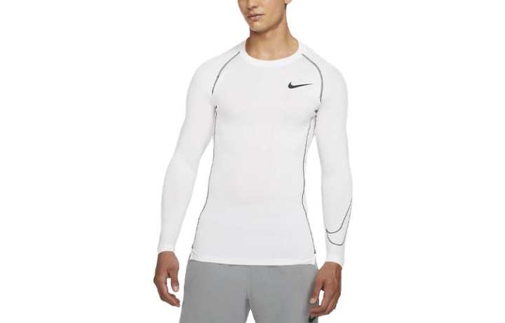 Nike Nike Pro Dri FIT Workout Clothing Men's White