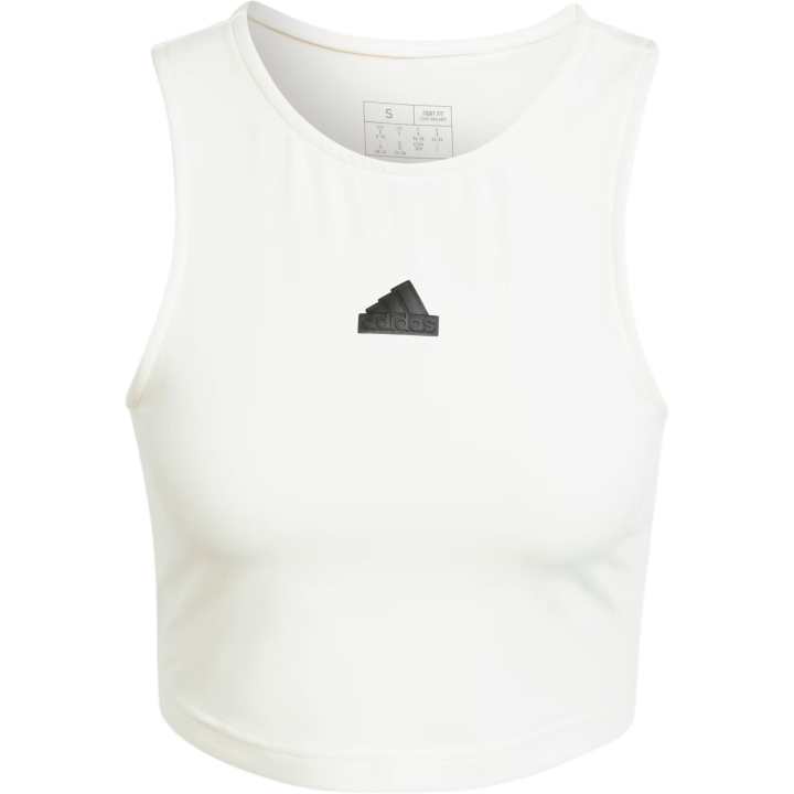 Adidas Adidas Tank Tops Women's White Crew Neck Moderate Other