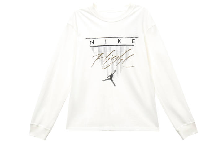 Jordan Jordan Drop Shoulder Sleeve T Shirt Women's White