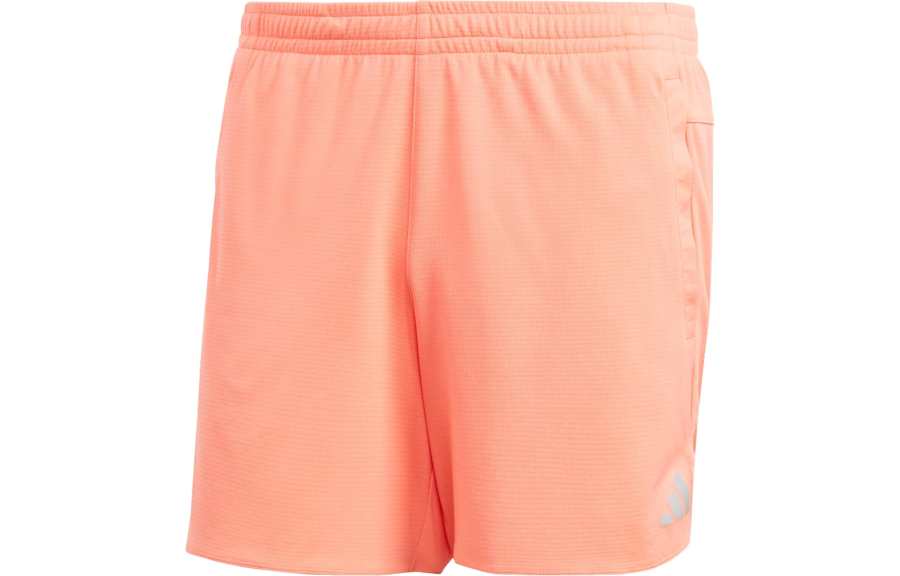 Adidas Adidas Run Icons 3 Bar Logo Shorts Sports Shorts Men's Coral Powder