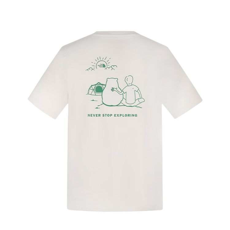 THE NORTH FACE Urban Classic Collection T Shirt Unisex QLI/Ecru